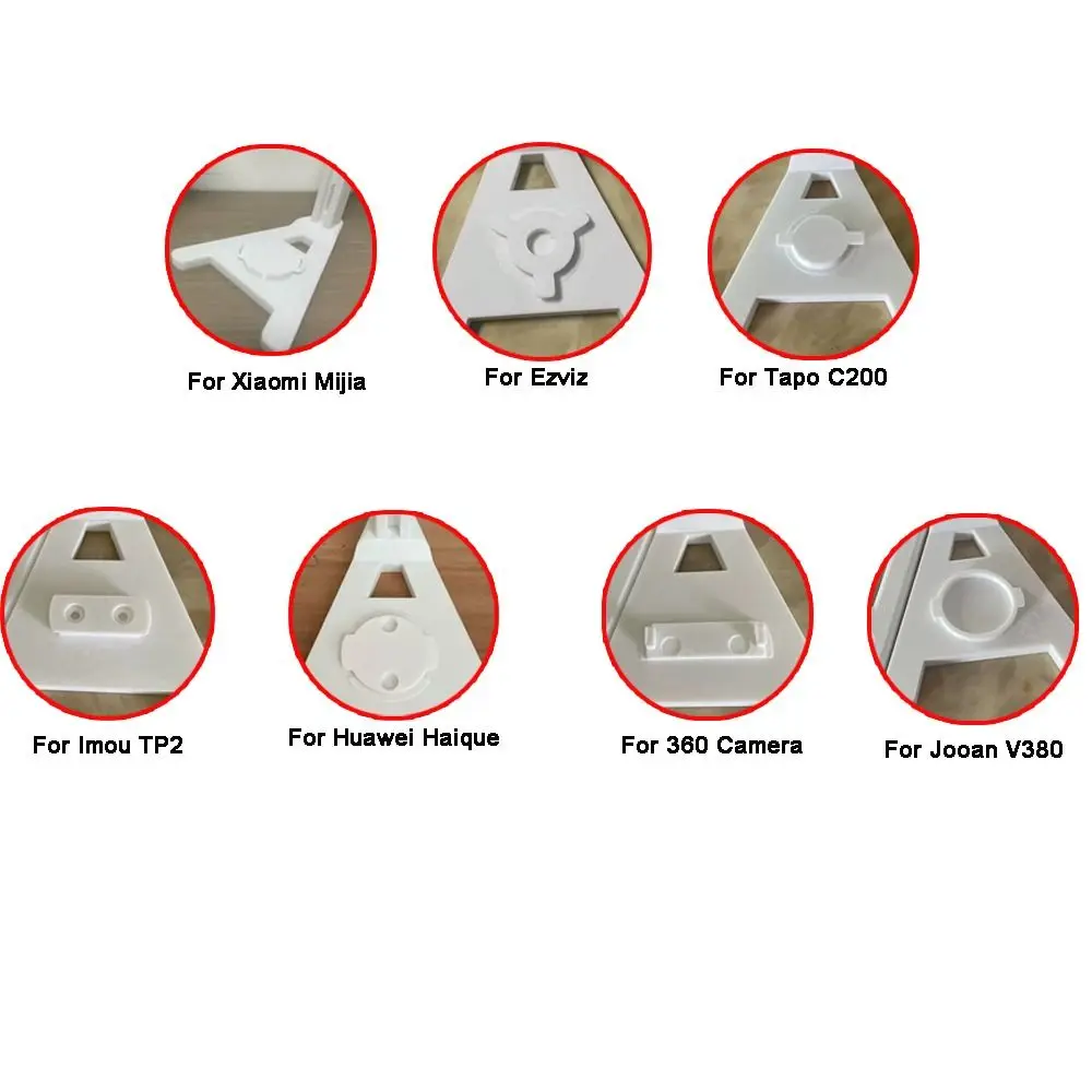 3D Printed Camera Wall Mount Stand Camera Mount Bracket for Xiaomi Mijia TP Tapo C200 Ezviz Jooan V380 Imou TP2 360 view 6