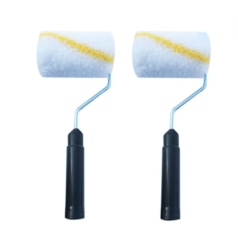 Profesional 4 Inci Mini Cat Rol Sikat Rambut Panjang Kecil Rol Sikat Dinding Cat Rol Multifungsi Sikat Alat