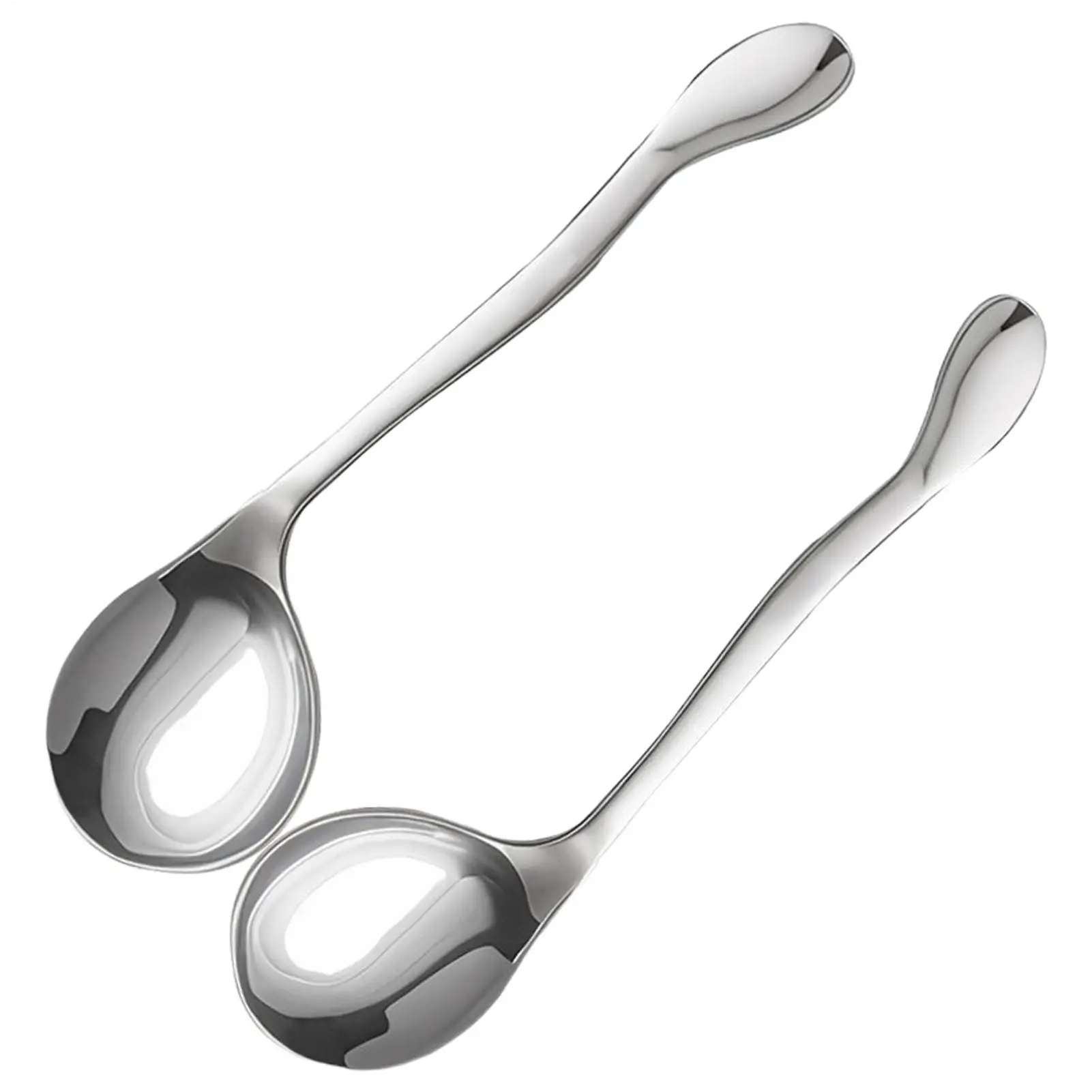 Stainless Steel Spoon Utensil 1Pc Anti-Shake Adaptive Tableware For Hand Tremors Elderly Hand Rehabilitation Patient Adaptive