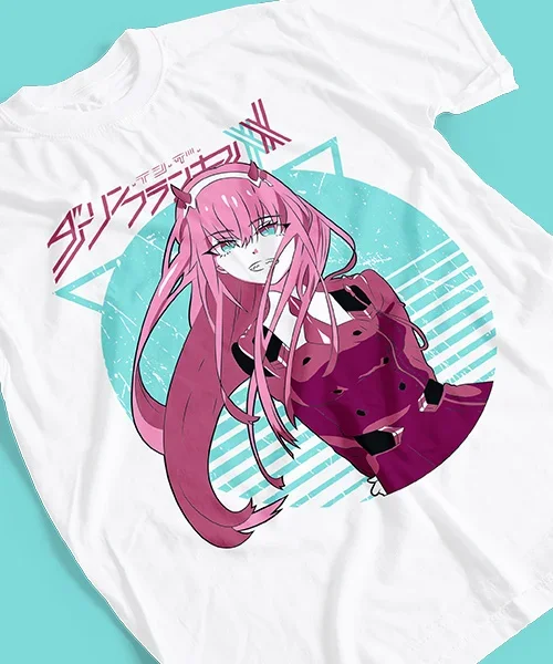 T-shirt pour Anime ontariTwo Darling, T-shirt