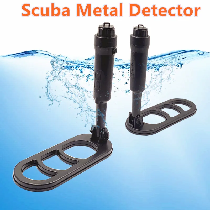 Scuba Metal Detector 2023 Waterproof Folding Pulse Coil Underwater Pinpointer Dive Gold Detecting Tool For Treasure