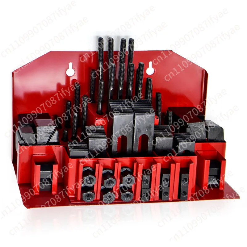 M12 milling machine accessories platen mold, combined platen, milling machine code iron and hard 58-piece set