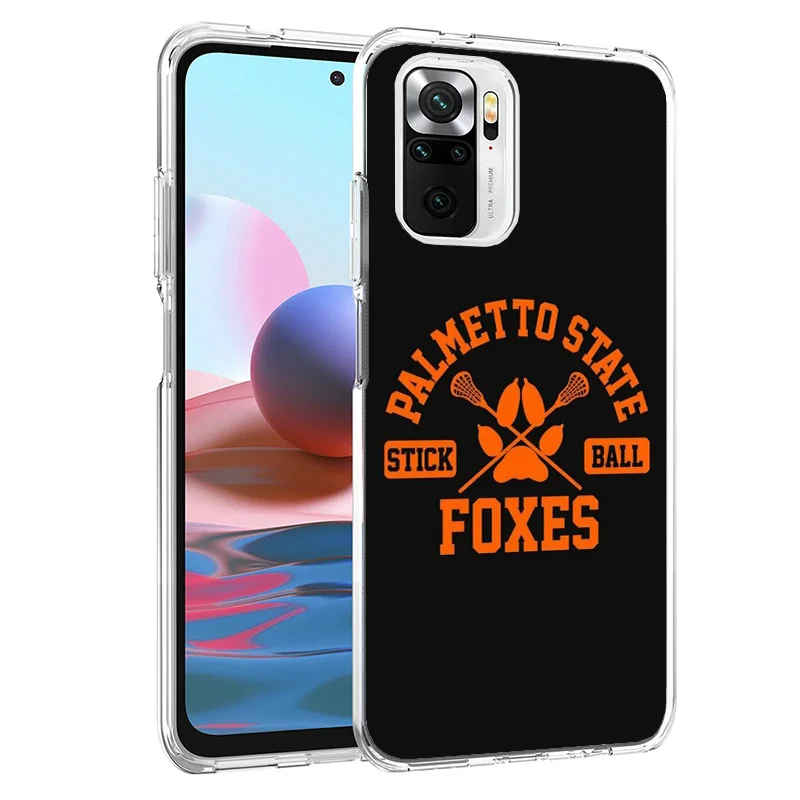 Andreil All For The Game Palmetto State Foxes Cover Phone Case For Xiaomi Redmi 12C 12 10C 10 9C 9 10A 9A 8A 9T 7A 7 6A 6 Pro K2