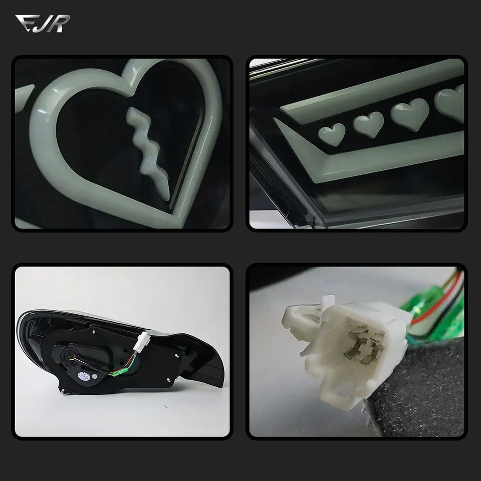 For Toyota 86 Taillight 2012-2018 Subaru BRZ Modified Heart-Shaped