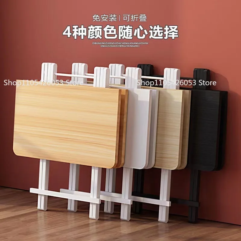 Foldable table for rent, simple dining table, simple household square table, 2 people 4 people stall, portable dining table