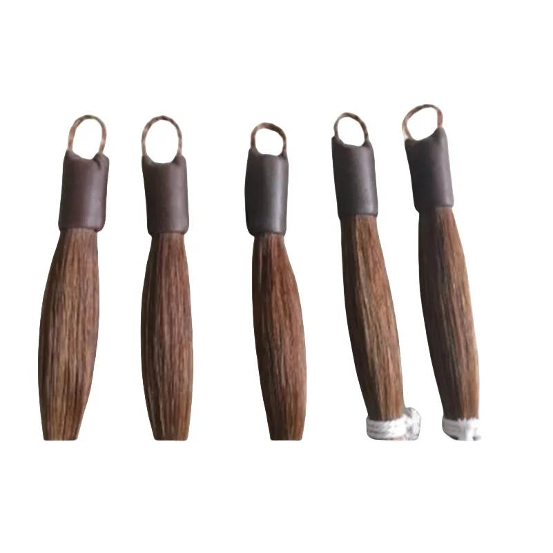 Mixed Brown Horse Show Tail Hair Extension, 70-76cm, 170g, 5 Pcs