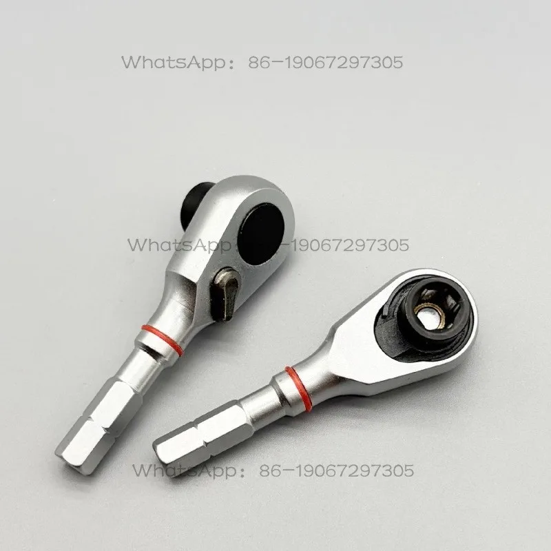 Hexagon Ratchet Wrench Tail 6.35mm Repair Tool Accessories