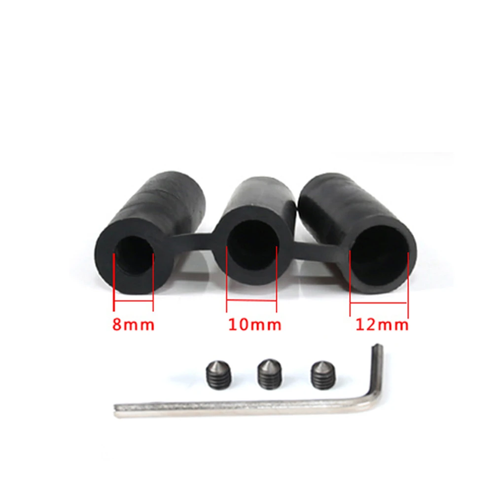 3 Pieces Car Aluminum AT MT Gear Shift Knob Adapter Shifter Stick Knob Adapters 10x1.25 10x1.5 8x1.25