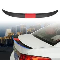 1 pz auto ala posteriore ABS universale a tre sezioni Stick-on Spoiler posteriore Boot adesivo decorativo accessori per la decorazione esterna fai da te