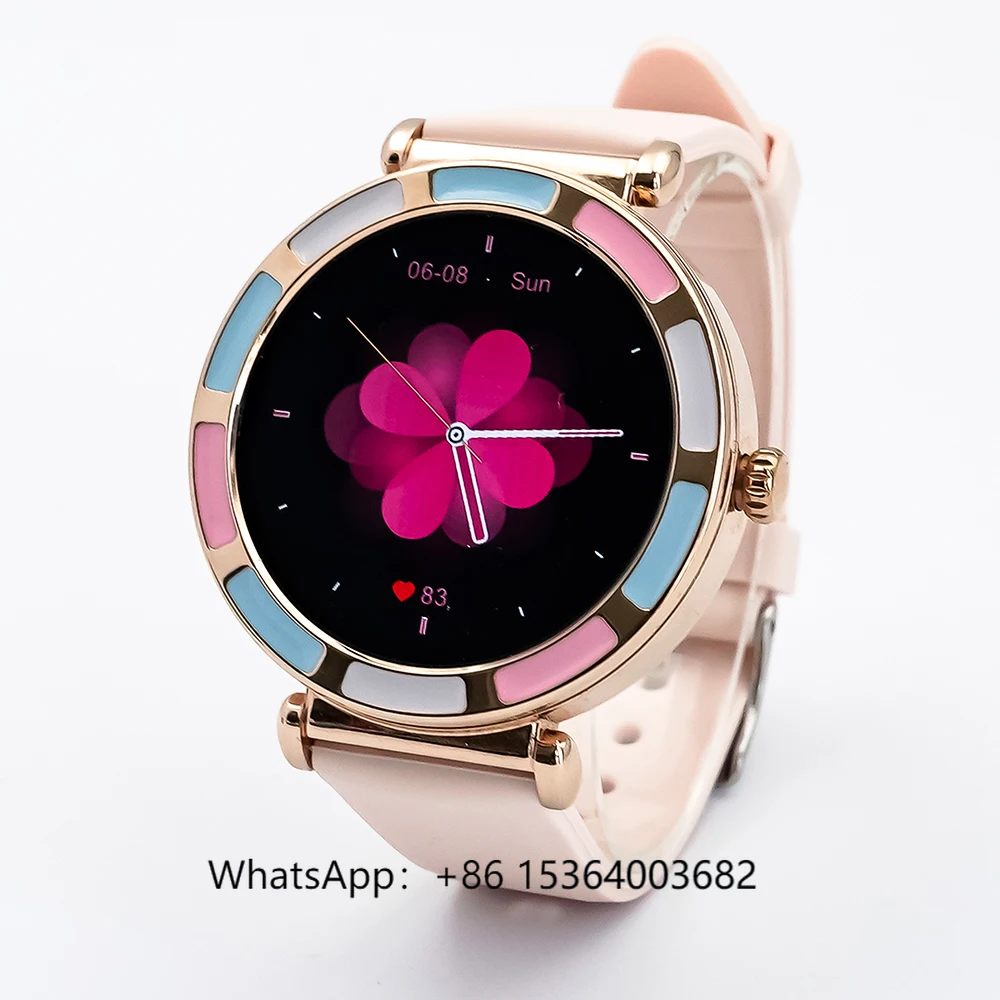 

TJXL-2025 P61 Smartwatch Waterproof 1.27Inch Round Sreen Heart Rate Sleep Monitoring Health Sport Relojes Smart Watch for Women