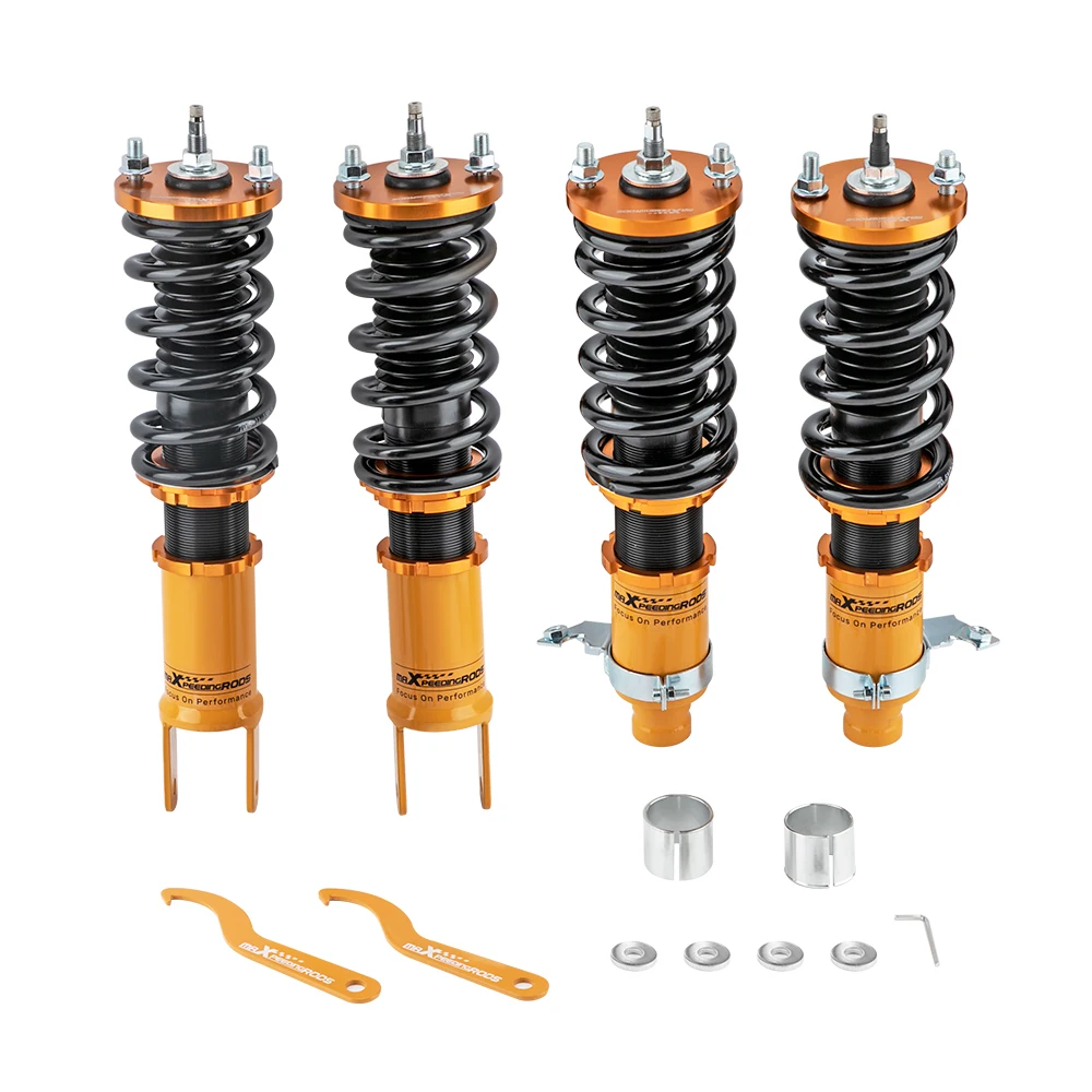 ​24 Damper Adjustable Coilovers for for Honda Civic / CRX 1988-1991 EE EF EC  Shock Spring Strut for Honda Civic 1992-1995 EJ