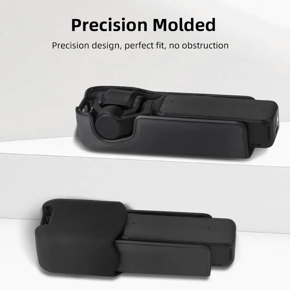 Copriobiettivo in silicone Custodia protettiva per obiettivo antipolvere antigraffio Custodia a sgancio rapido per DJI Osmo Pocket 3