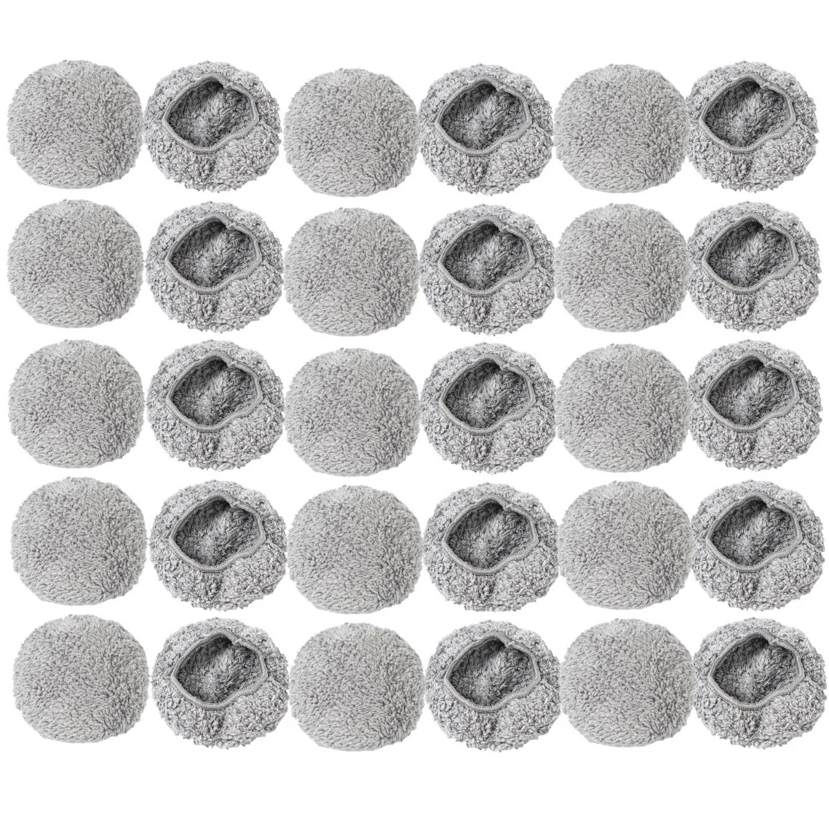 Window Clean Mop Pads For Hobot 188 168 198 388 High Quality Sweeping Robot, Universal Round Mop Cloth Vacuum Cleaner Parts