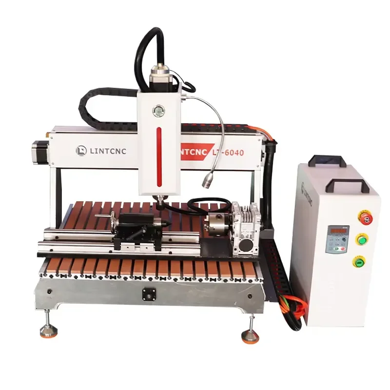 for 3D Woodworking CNC Router 4 Axis CNC Wood Router 3030 4060 6040 CNC Milling Machine Good Price