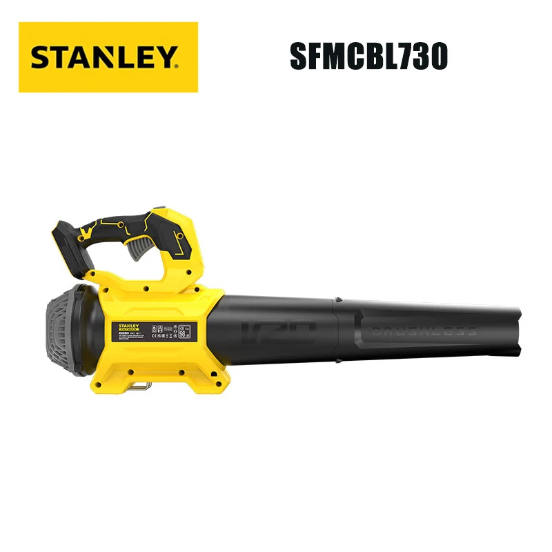 Stanley SFMCBL730B 20V Lithium Battery Brushless Hair Dryer Industrial Grade Soot and Dust Remover Tool Only.