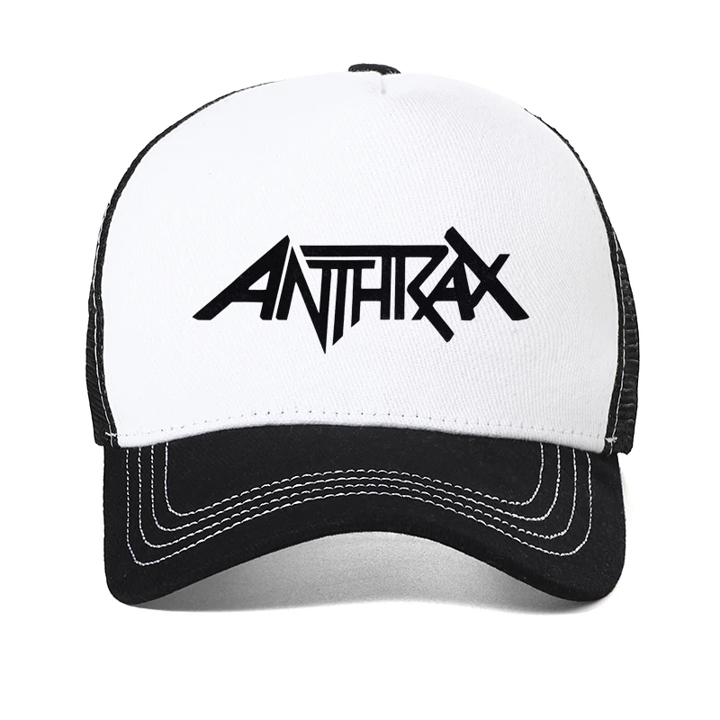 Fashion 80\'s retro metal band men baseball cap rock Anthrax Men hat anthrax Antisocial Usa Concert Tour Men\'s Hats