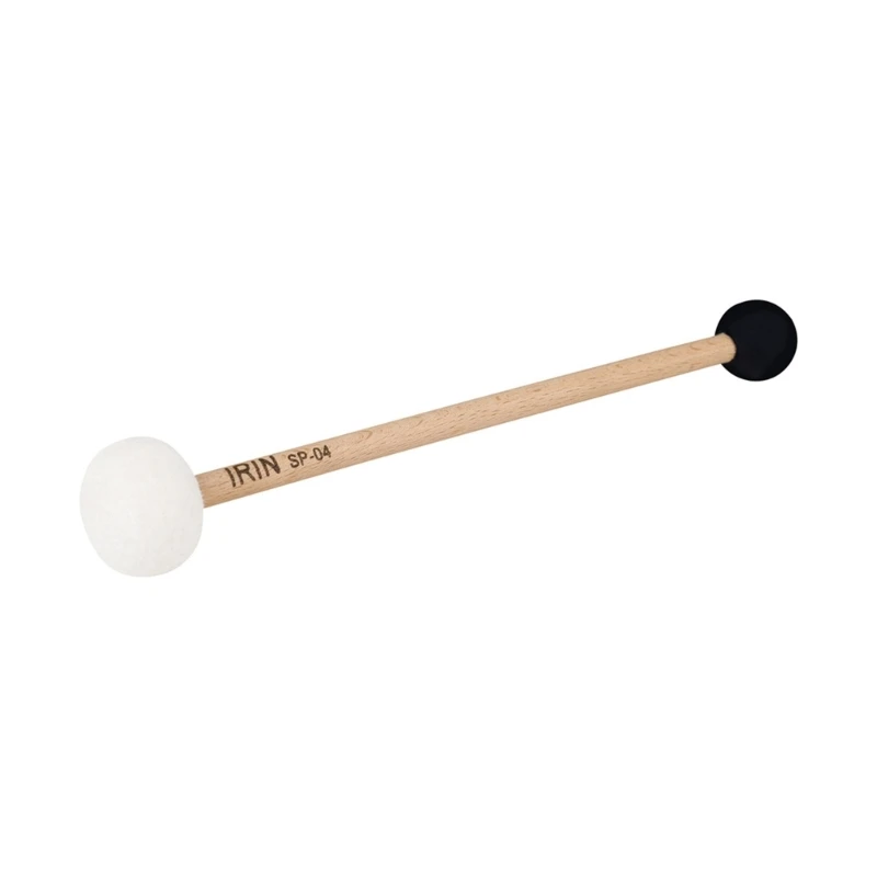 Percussion Mallets Steel Tongues Drum Mallet Soft Rubber Head Percussion Sticks, Rubber Mallet Sticks Beech Drum Sticks G99D