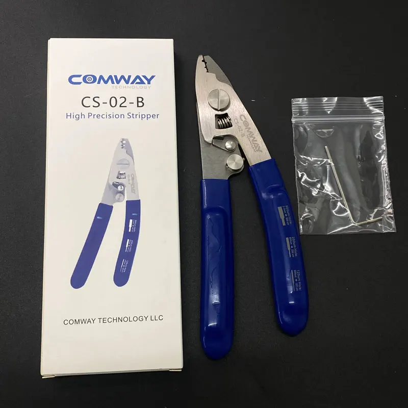 

[100% New] Comway CS-02-B Fiber Optical Stripper/ Pliers/ Wire strippers FTTH Tools Optical Fiber Stripping Pliers High quality