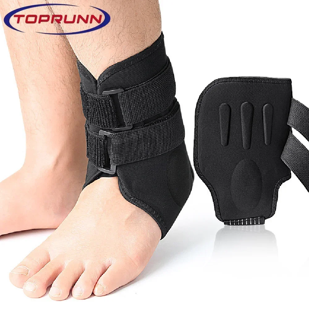 1PCS Ankle Brace for Sprained Ankle, Ankle Support with EVA Pads for Women Men, Ankle Stabilizer for Injury Recover, Running