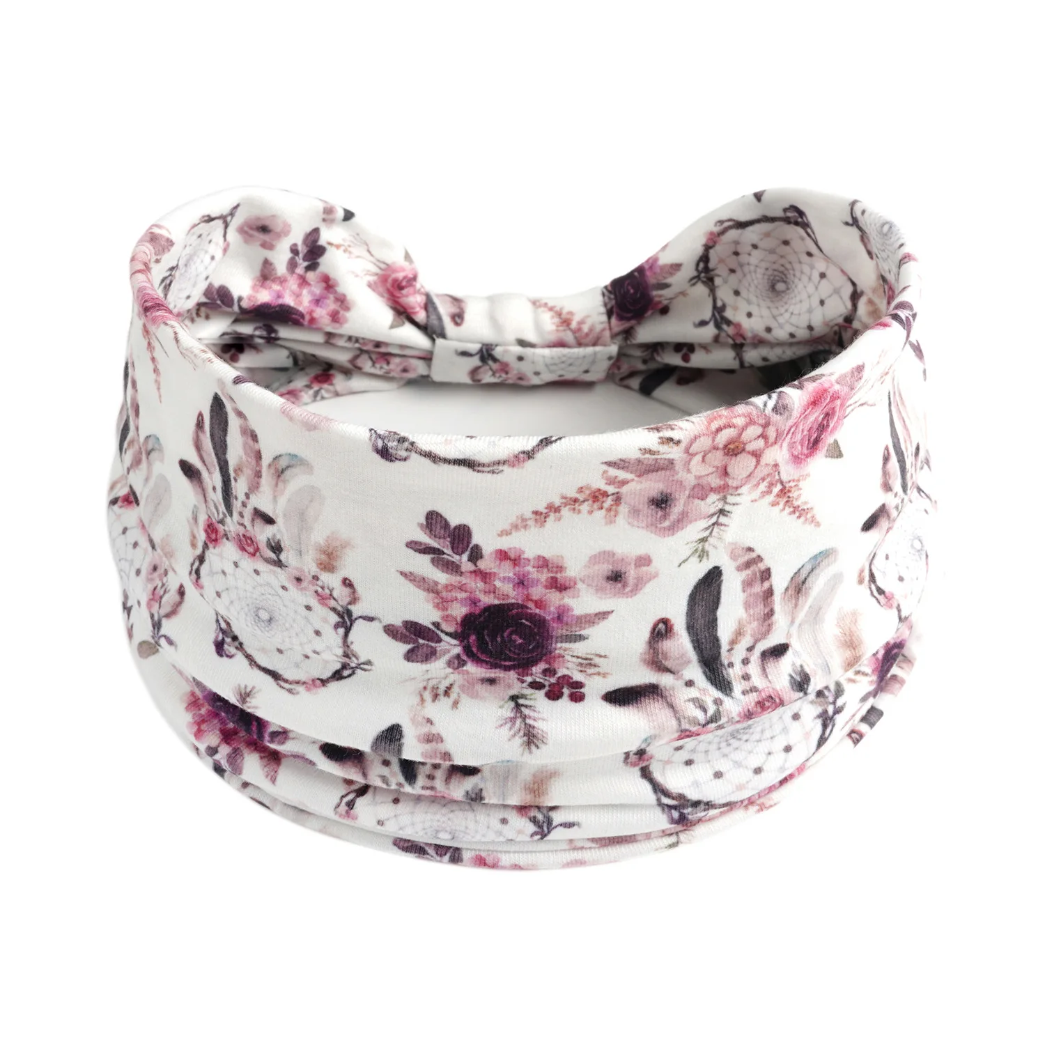 Damen-Stirnband, breit, um das Haar gewickelt, extra großes Kopftuch-Stirnband, für Yoga, Laufen, Schweißabsorption, Sport, elastisches Stirnband – Detail 20