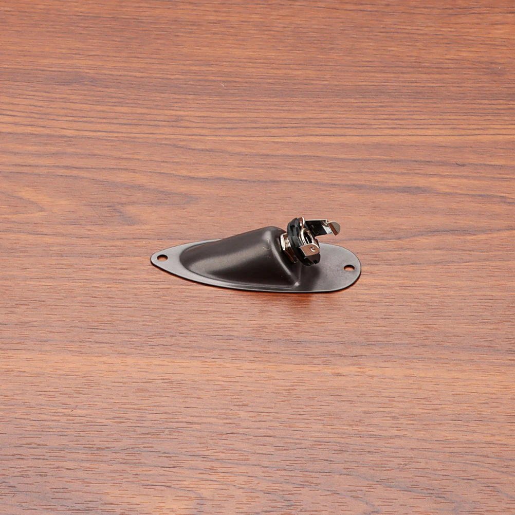 

Guitar Accessory Set Side Plate Electric Output Jack Input Replacement Socket Metal