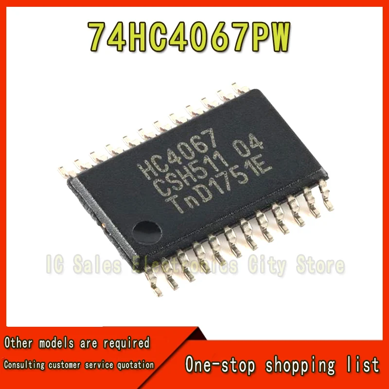 (10piece)100% New 74HC4067PW 74HC4067 HC4067 sop-24 Chipset