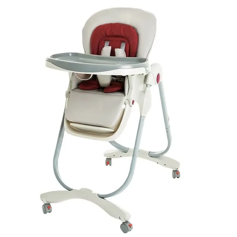 Foldable Baby Dining Chair Portable Multifunctional Baby Chair Adjustable Height Baby High Chair 3 in 1