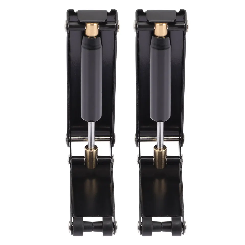 

2pcs Closing Device Metal Abs Rubber Slow Fall Buffer Scratch Resistant Silent Durable Piano Cover Decelerator Anti Pinch