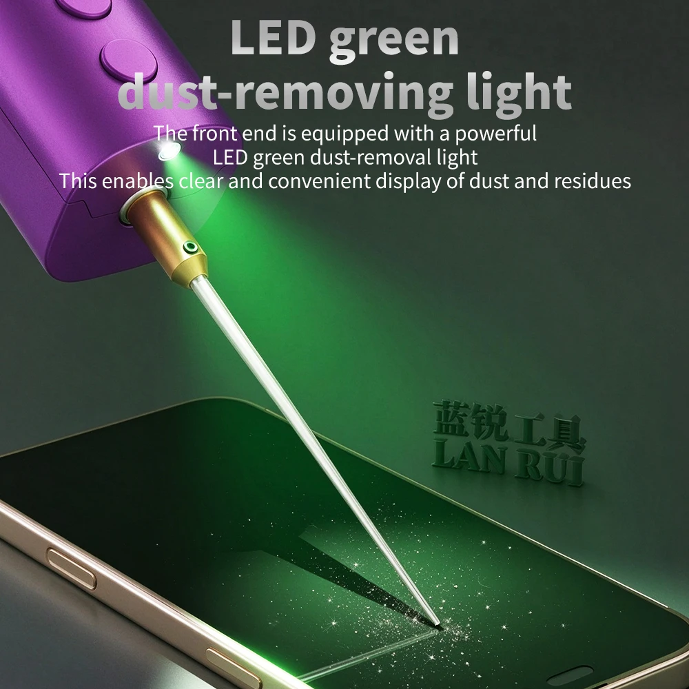 Lanrui LR-9 Electric Glue Remover Multi-function Mobile Phone Repair Easily Remove Surface Glue / Hard Glue/OCA Glue Tools