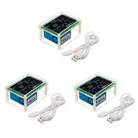 GROCE-3X PM1.0 PM2.5 PM10 Detector Module Air Quality Dust Sensor Tester Detector Support Export Data Monitoring