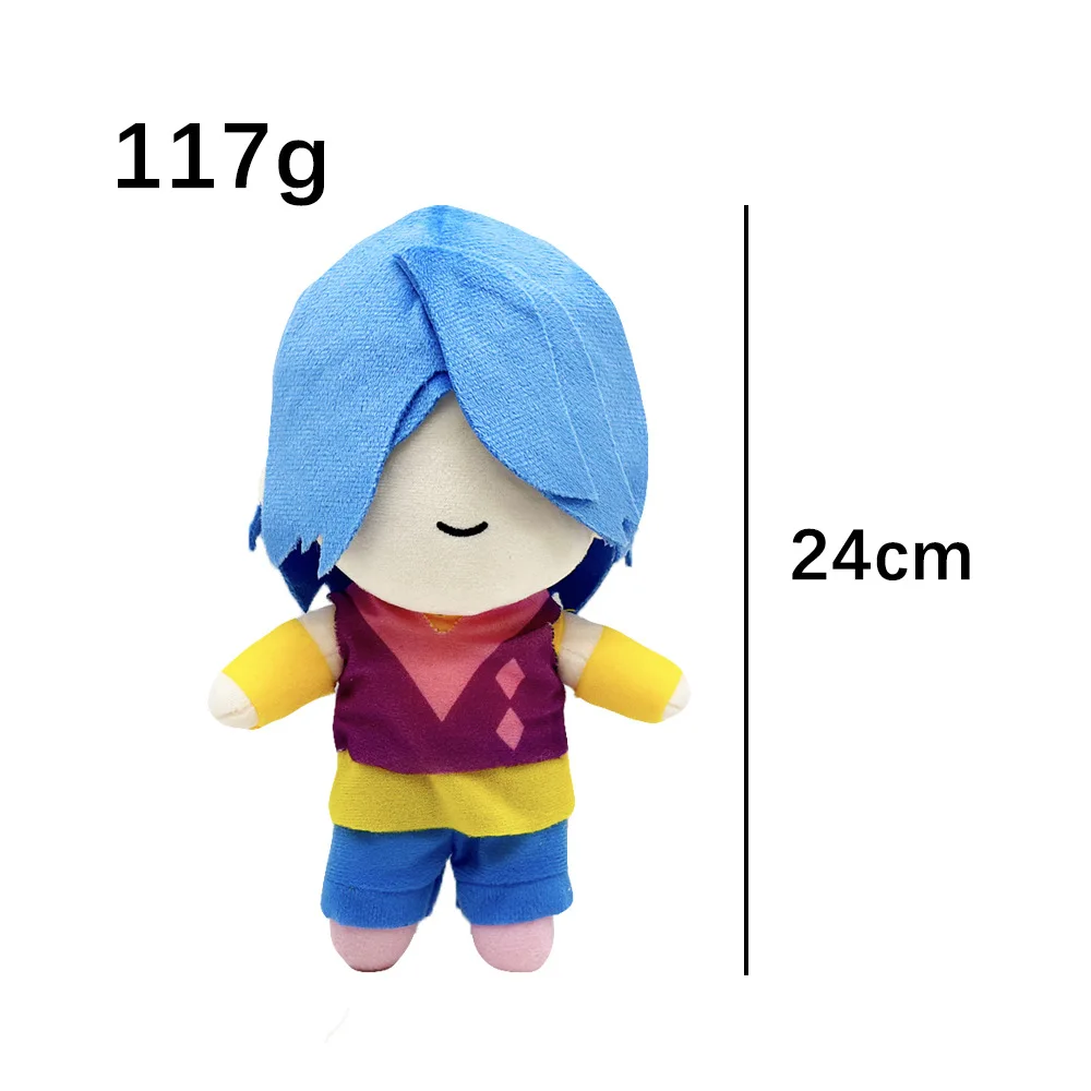 25 cm KPop Demon Hunters Demon Saja Jongens Cosplay Pop Jinu Abby Mystery Pluche Pop Voor Hallowmas Party Gift