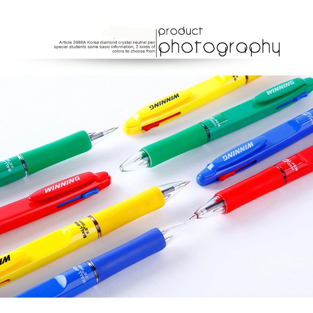 1Pc 2 Colors Ballpoint Pen for Office Working Learning Random Color