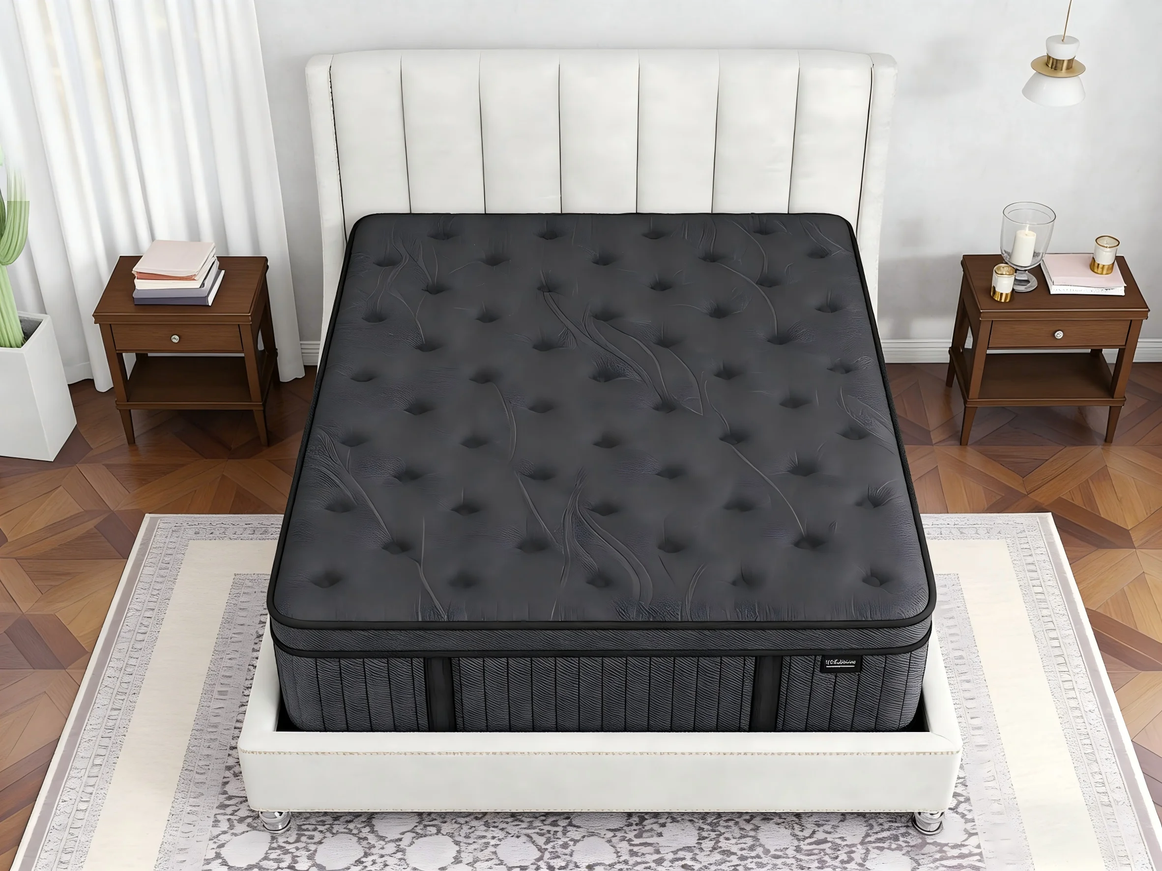 

12 Inch Hybrid Mattress with Excellent Support, Relieve Back Pain, Pocket Spring King Queen Full Size Mattresses