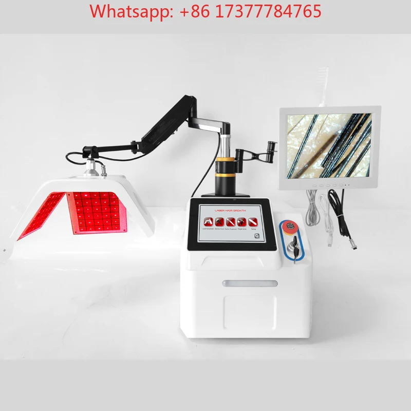 

Профессиональный набор для ухода за кожей головы 5-в-1 с аппаратом для стимуляции роста волос (с функцией светотерапии)