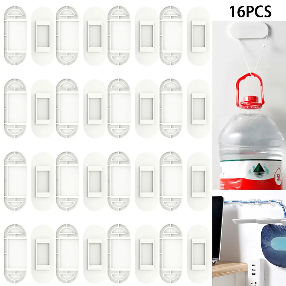 

Punch-free Plug Fixer Self-Adhesive Socket Wire Organizer Power Strip Shelf