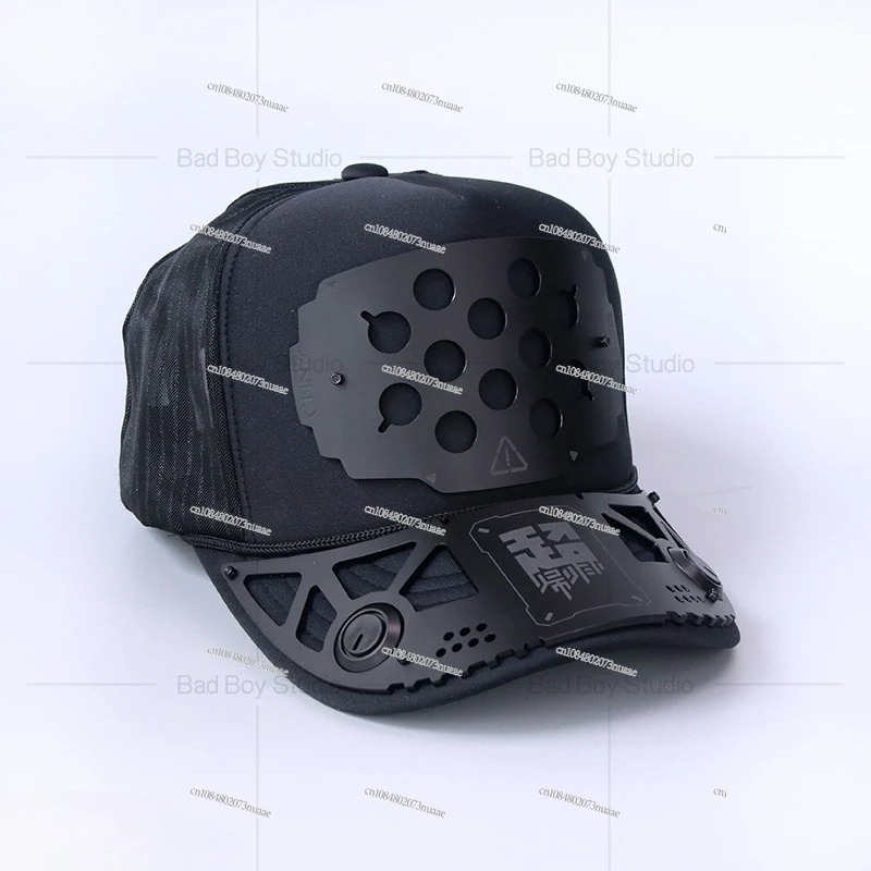 

Cyberpunk Functional Wind Cap Men's and Women's High Top Baseball Caps Chuo-machi Tactical Craft Tactical Machinery