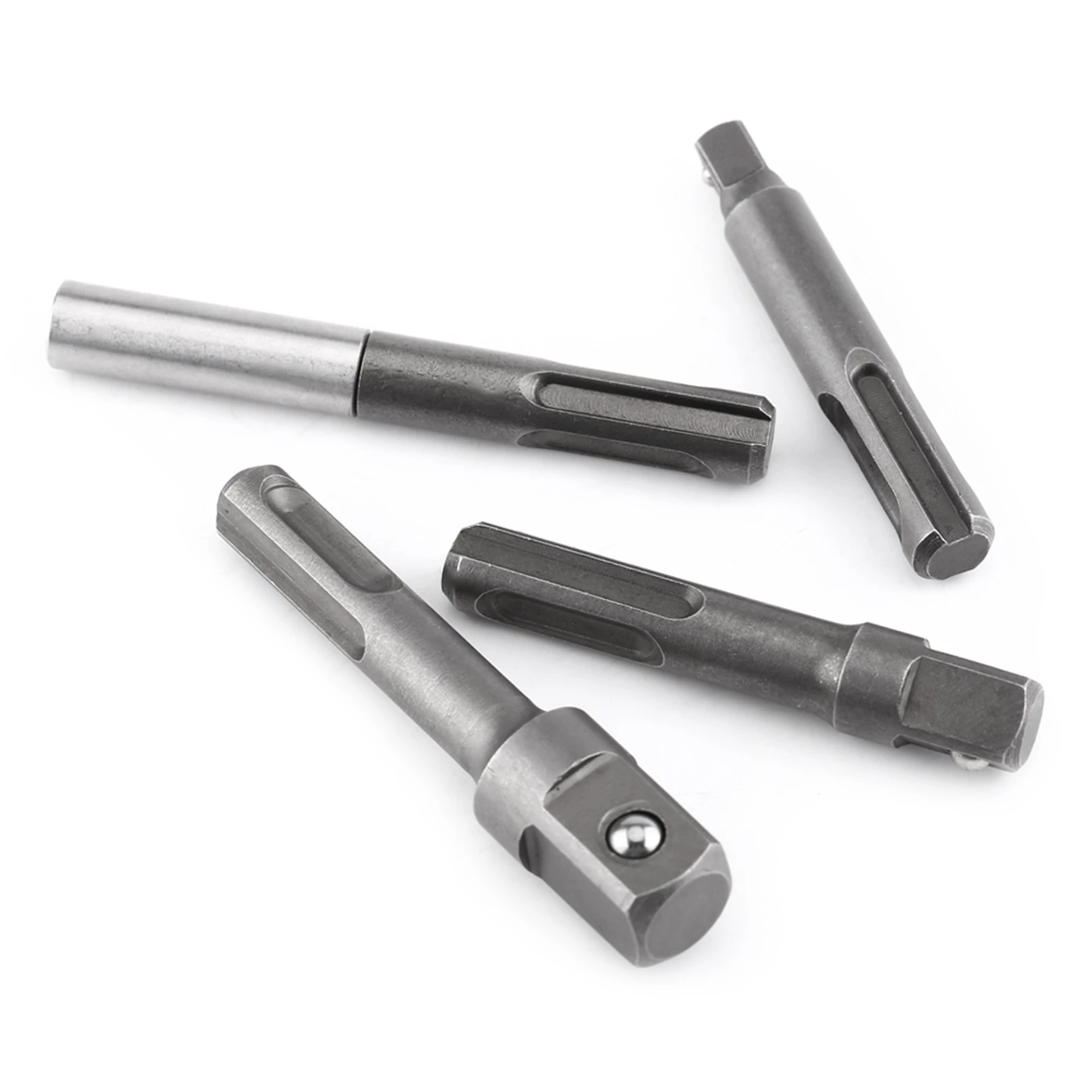 SDS Plus Shank to 1/4" Hex Socket Adaptor and 1/4"3/8"1/2"  Drill Bit Extension Connector Extension Bar Extension Adaptor