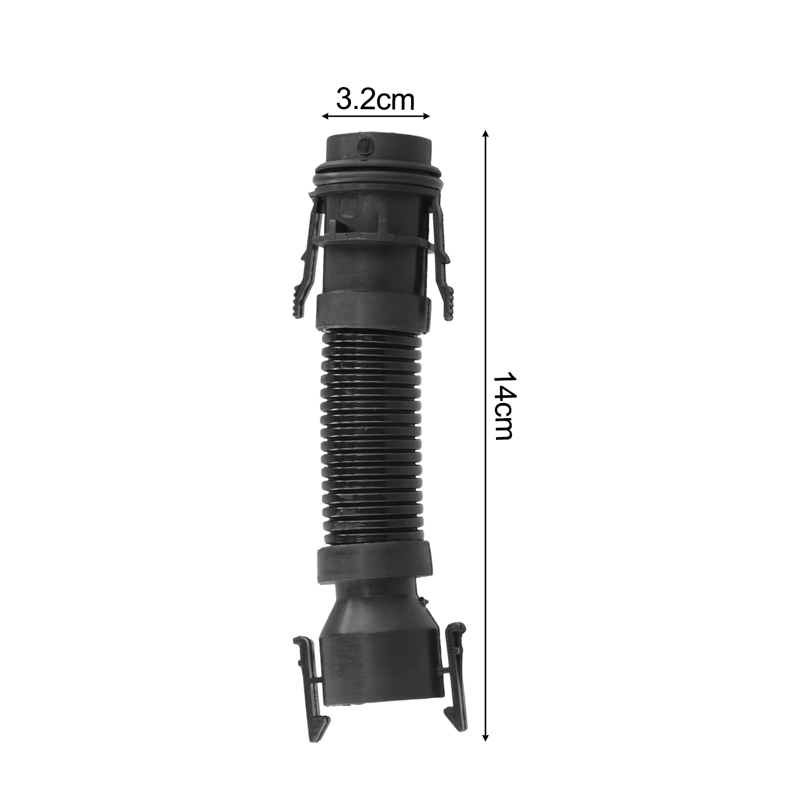 Air Intake Breather Pipe Hose For BMW-Mini N47N Engine Crankcase Vent Tube Replacement Part 13718513538 Plastic Direct Fit