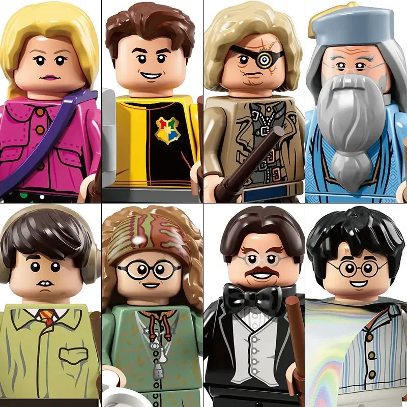 Harry Potter WM6040 WM6041 WM6042 Hermione Ron Building Blocks Bricks Dolls Mini Action Toy Figures Assemble Birthday Gifts