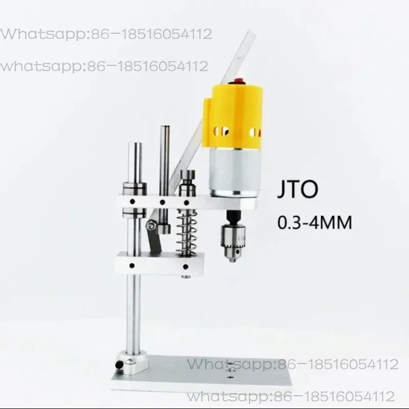 

Mini Table Drill Desktop Portable Electric Drill Variable Speed Drilling Machine Silent Wood Drilling Machine