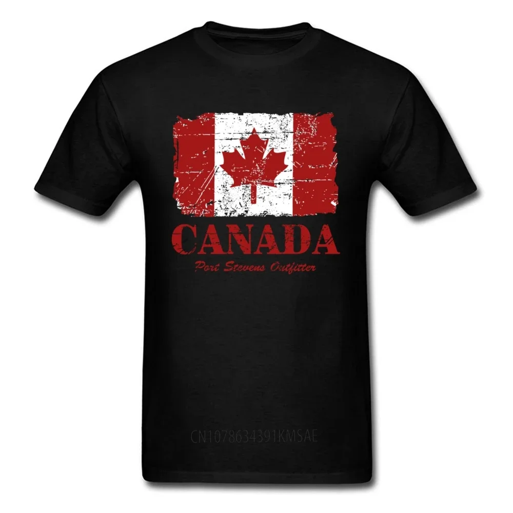 Canada Maple Leaf Flag Country T-Shirts Mens High Quality Fashion Casual Tops & Tees Casual Sweatshirt Men's Tshirt