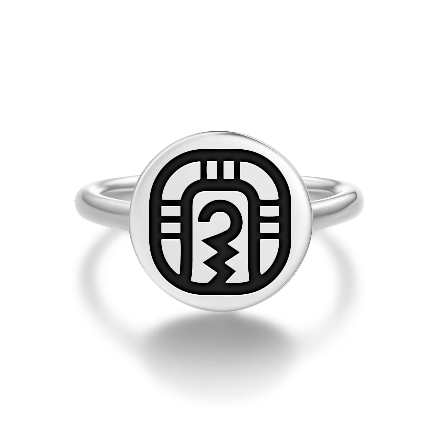 Mayan Kib Ring 925 שילטון זהב – תכשיט יוקרה לנשים, מתאים לרגל, יום הולדת או מתנה