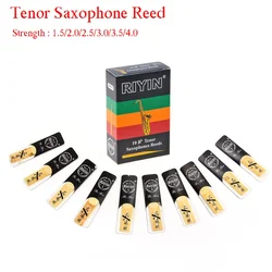 10-piece baritone saxophone reed strength 1.5 2.0 2.5 3.0 3.5 4.0 Saxophone reed woodwind instrument accessories