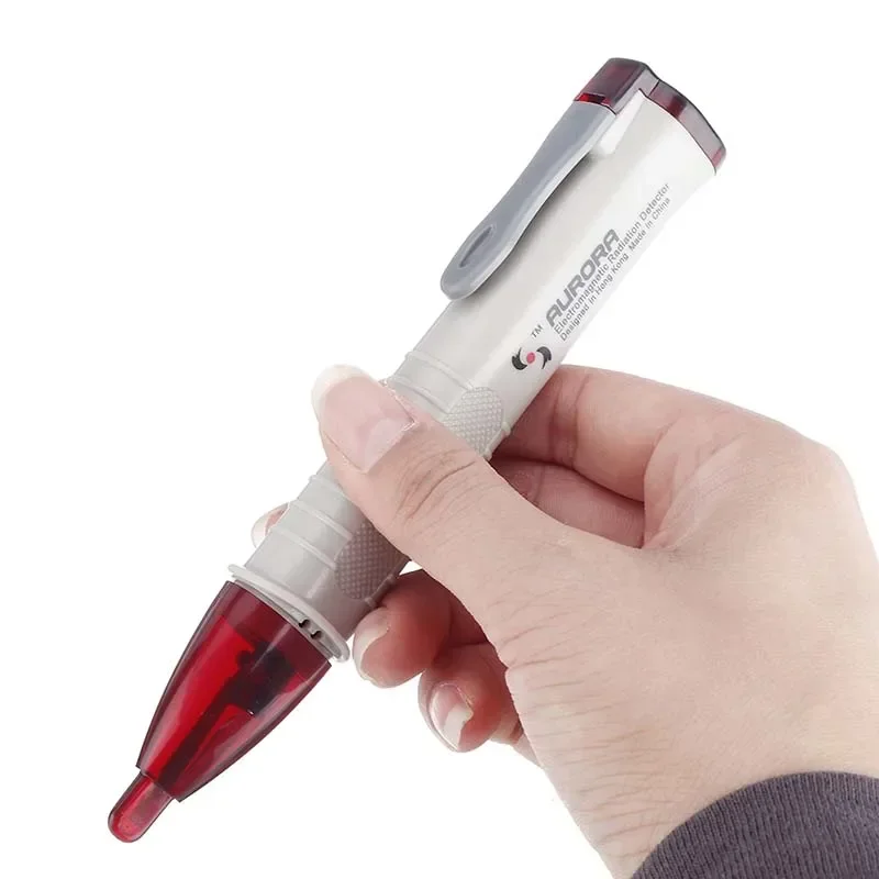 Probador de pluma, medidor de Detector magnético, instrumentos de prueba de fuerza de campo, alarma de monopolio, luz de sonido, radiación electromagnética radiada