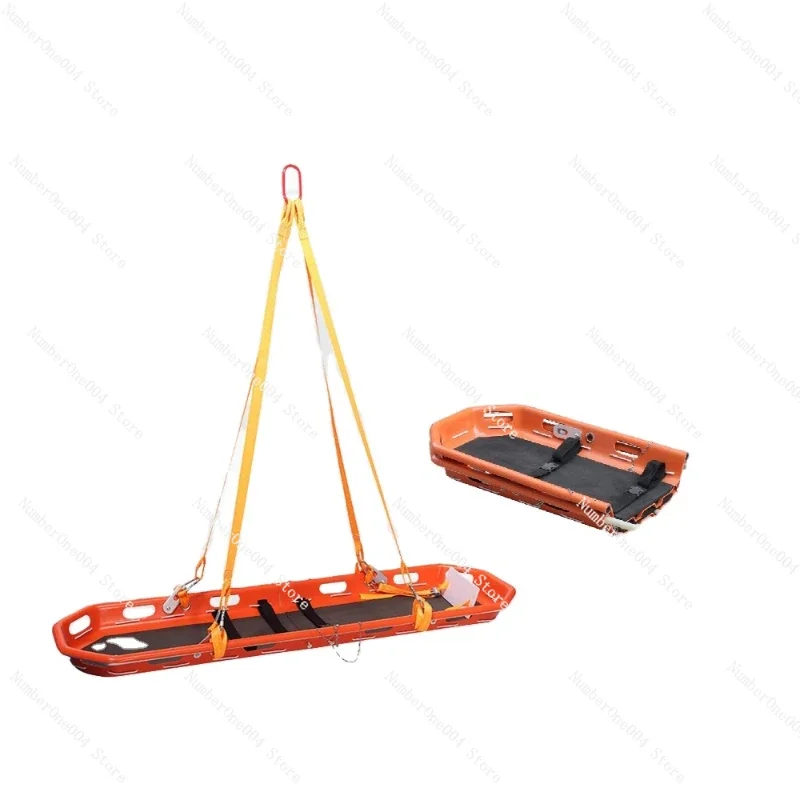 Suitable ForPortable Plastic Hanging Helicopter Ambulance Detachable Separable Emergency Basket Ambulance Stretcher Rescue