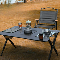 Camping IGT Table Igt 4 Unit Table Portable Aluminum Alloy Ultralight Folding Camping Desk Picnic Tactical IGT Table New
