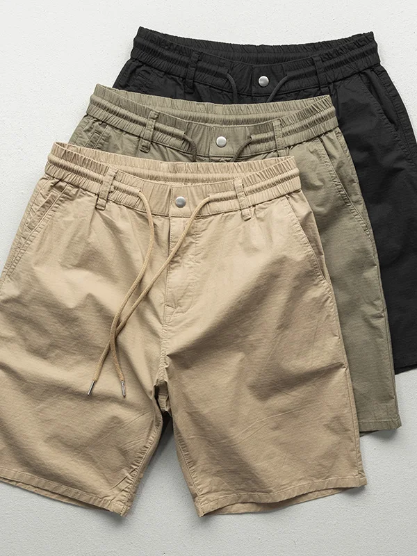 

Летние повседневные брюки в клетку с эластичным поясом, тонкие, свободного кроя, мужские брюки-панталоны, прямые, износостойкие