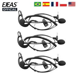 Referee Headset Earhook Headphone 3.5mm Jack for Vnetphone EJEAS V4/6C PLUS/PRO FBIM Motorcycle Intercom