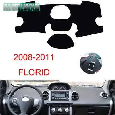 Car Dashboard Avoid Light Pad Instrument Platform Desk Cover Mats Carpets Auto Accessories for Great Wall FLORID 2008 to 2011