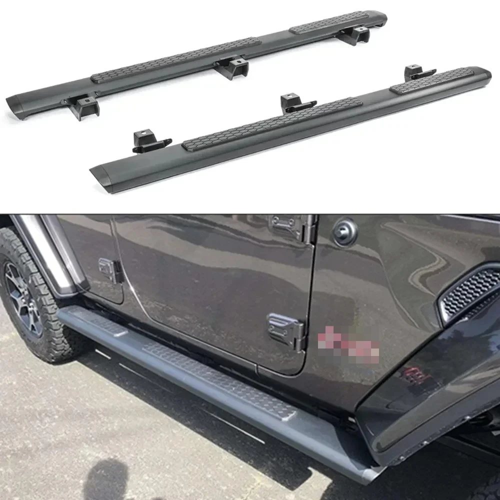 

Aluminum Alloy 4 Door Pedal Side Step For Jeep For Wrangler JL 2018+ JL1086customcustom